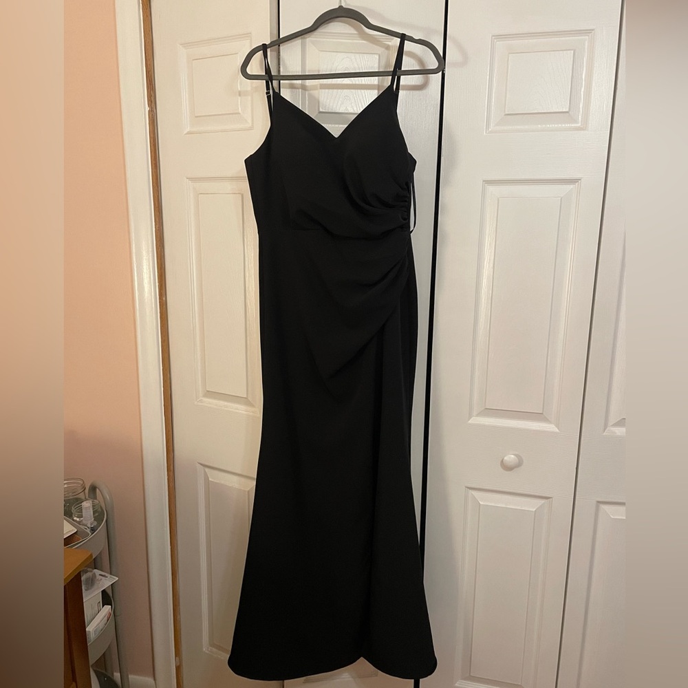 Revelry Rory Dress - Size 8, Black, Crepe